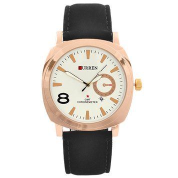 Часы наручные 7777 Curren Cream G-Bk, 5550 - фото товара