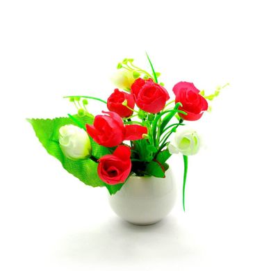 Квіти в горщику (16х7х7 см), K327104 - фото товару