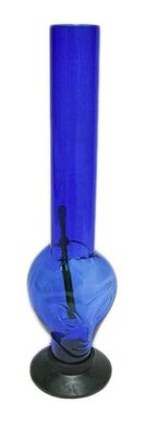 Бонг акрил, синий (30 см), G30-4 - фото товара