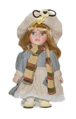 Кукла фарфоровая "Шана" (20 см), DV8109A - фото товара