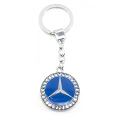 Брелок автомобильный (BA) "Mercedes" синий, K324646A - фото товару