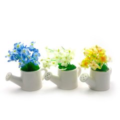 Квіти у лійці (15х13,5х7,5 см), K327156 - фото товару