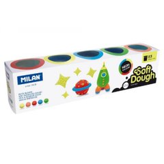 Тісто для ліплення "Neon Soft Dough" "TM MILAN" 142г, набір 5шт, K2749004OO913505N - фото товару