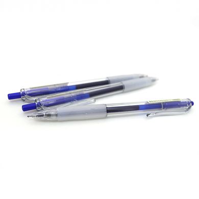 Ручка гелева TY 0,5 мм син., прозорими грип, пластик.короб, K2742483OO31072TG-0. - фото товару