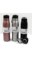 Пляшка-термос для води "Design" 550ml, з петл. подвійн. стін.mix 1 шт./етика, K2752789OO22OO - фото товару