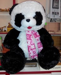 М'яка іграшка Панда з шарфом (не набита) 62cm №2154-62, №2154-62 - фото товару