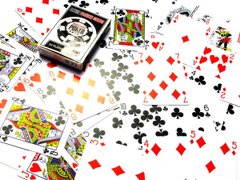 Карти гральні пластикові "Poker playing cards" (9,5х6,5х1,8 см), K326808 - фото товару