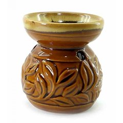 Аромалампа керамічеcкая коричнева (8х7х7 см), K332792 - фото товару
