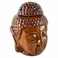 Аромалампа керамическая "Будда" коричневая (14х10,5х11 см), K332188D - фото товара