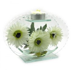 Квітка в склі (17х12,5х5 см), K318797 - фото товару