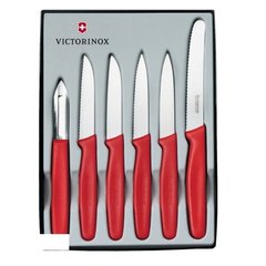 Кухонний набір Victorinox Paring Set 6 штук (5 ножів + овощечистка) 5.1111.6, 5.1111.6 - фото товару