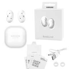 Бездротові навушники Samsung Galaxy Buds Live з кейсом, white, SL8151 - фото товару