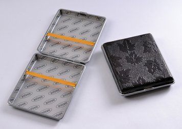 Портсигар на 20 сигарет №XT-1839-5, №XT-1839-5 - фото товару