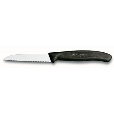 Кухонний набір Victorinox Swiss Classic 6.7113.3G, 3 ножа з чорною ручкою, 6.7113.3G - фото товару