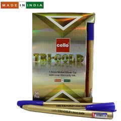 Ручка Cello Original "Tri-mate-GOLD" 1.0мм син. 50/Box, K2742213OOSKUTG50-BL - фото товара