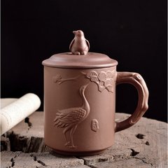 Чашка "Пінгвін" коричнева 350 мл. 12,5*9*15см., K89200234O1849176176 - фото товару