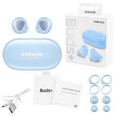 Бездротові навушники Samsung Galaxy Buds + з кейсом, blue, SL8145 - фото товару