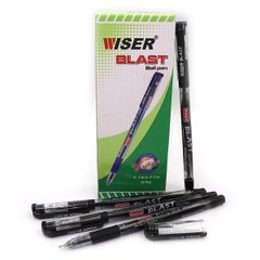 Ручка масляная Wiser "BLAST" 0,7мм с грипом черная, K2730487OOblast-bk - фото товара