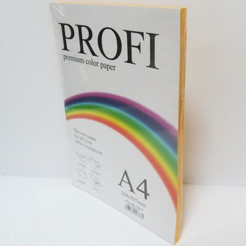 Папір кольоровий PROFI А4/80г (100л) Deep Gold №200 (насіч.золот), K2729428OO200 - фото товару