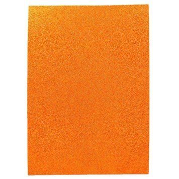 Фоамиран EVA 1.7&plusmn;0.1MM "Оранжевый" IRIDESCENT HQ A4 (21X29.7CM) с клеем, 10 лист./п./эти, K2744821OO17IK-7104 - фото товара
