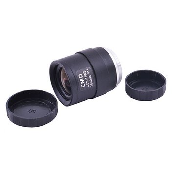 Варіофокальний об'єктив CCTV 1/3 PT 02812 2.8 mm-12m F1.4 Manual Iris, 8564 - фото товару