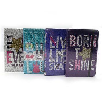 Блокнот на резинці Металік "Style" 9*14см А6 P96 70g COLOR/box, K2743975OO2010-А6 - фото товару