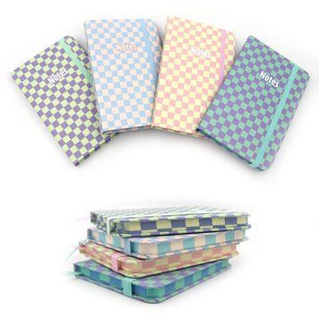 Блокнот на резинке "Notes" А6, 9*14см, 80G, 80P, mix4, K2755853OO5702-11 - фото товара