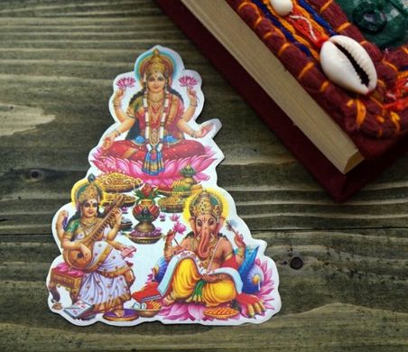 Стикер бумажный "Индийские боги" №12, K89040184O362836025 - фото товара