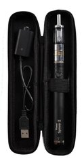 Электронная сигарета Vision Spinner II 1650 mAч Ectank AeroTank M16 clearomizer dual coil+чехол+зарядное устро, EC-504 B BLACK - фото товара