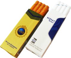 Запальничка кишенькова сигарети (звичайне полум'я) №2358, №2358 - фото товару