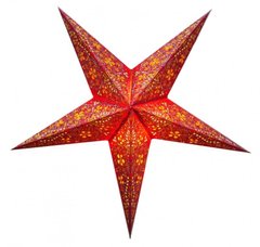 Светильник Звезда картонная 5 лучей RED EMBD. DESIGN, K89050090O1137471923 - фото товара