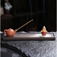 Підставка "Рідкий дим" кераміка "Чайник" 20,5*4,5*4,5см., K89150431O1995691813 - фото товару