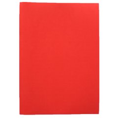 Фоамиран A4 "Червоний", товщ. 1,5 мм, 10 лист./п./етик., K2744735OO15A4-7056 - фото товару