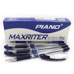 Ручка кулькова масло "Piano" "Maxriter" синя, K2721220OO335_1-PT - фото товару