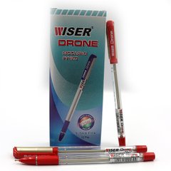 Ручка масляная Wiser "Drone" 0,7мм с грипом красн., K2742344OOdrone-RD - фото товара