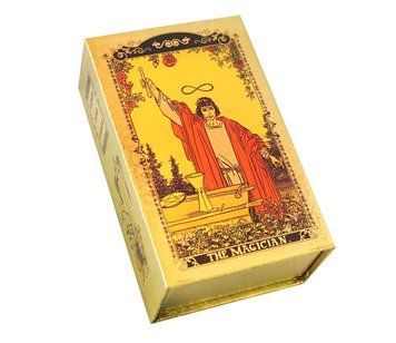 Карти Золоте Таро Вейта Gold foil Tarot Cards, K89420027O2503872544 - фото товару
