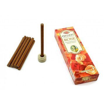 Precious Rose Dhoop (Драгоценная Роза) безосновное благовоние 25 г., K334654 - фото товара