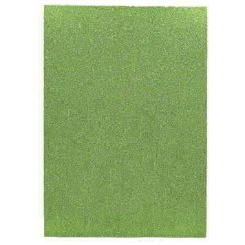 Фоамиран EVA 1.7&plusmn;0.1MM "Светло - зеленый" GLITTER HQ A4 (21X29.7CM)10PC/OPP, K2744759OO17GL-051 - фото товара