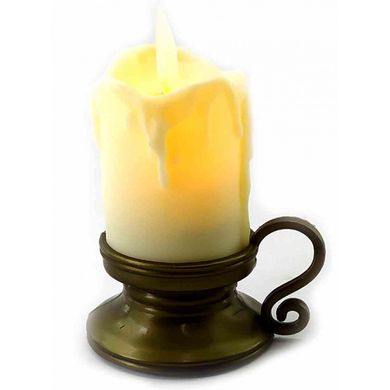 Свічка з Led підсвічуванням з рухомим полум'ям (9х7х5,5см), K332856 - фото товару