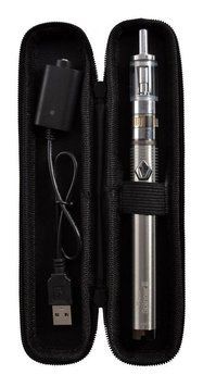 Електронна сигарета Vision Spinner II 1650 маг Ectank AeroTank M16 clearomizer dual coil+чохол+зарядний, EC-504 B SILVER - фото товару