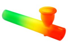 Трубка скляна флюорісцентним, кольорова 10 см., G1458 - фото товару