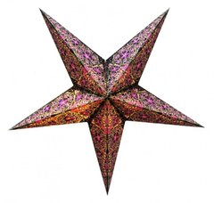 Светильник Звезда картонная 5 лучей BLACK GOLD EMBD. DESIGN, K89050091O1137471925 - фото товара