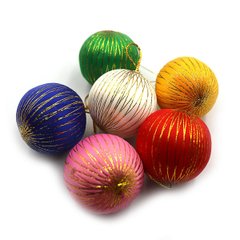 Набор елочных шаров "Разноцветные" D6см, 6шт, OPP, 1шт/этик., K2746439OO20Z17-127 - фото товара