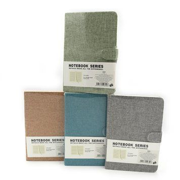 Блокнот на кнопці "Classic" A5, 12,7*19см, 80G, 128P, mix4, K2755921OO9802-Lined - фото товару