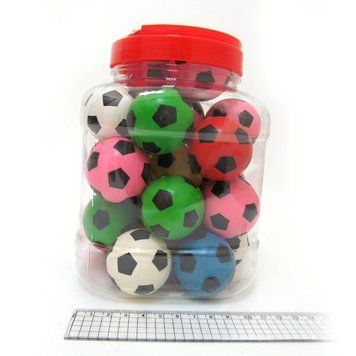 Шар прыгун "Мяч" 4,5см в банке, mix, K2735413OO9059-4.5 - фото товара