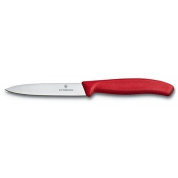 Кухонний ніж Victorinox 6.7701 10 см, червоний, 6.7701 - фото товару