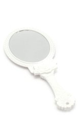Зеркальце раскладное косметическое белое (9,5х8х1,5 см), K329659 - фото товара