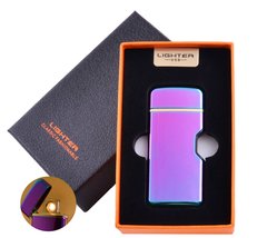 USB зажигалка в подарочной коробке LIGHTER №HL-114 Хамелеон, №HL-114 Хамелеон - фото товара