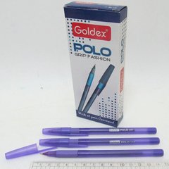 Ручка масляная Goldex Polo grip Fashion #422 Индия Violet 1,0мм с грипом, K2730584OO422-vio - фото товара