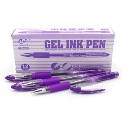 Ручка гелевая фиолет. Tianjiao (с грипом), K2713136OO501B--viol - фото товара